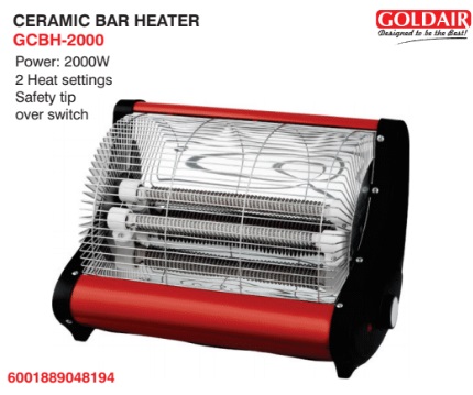 Goldair ceramic bar heater