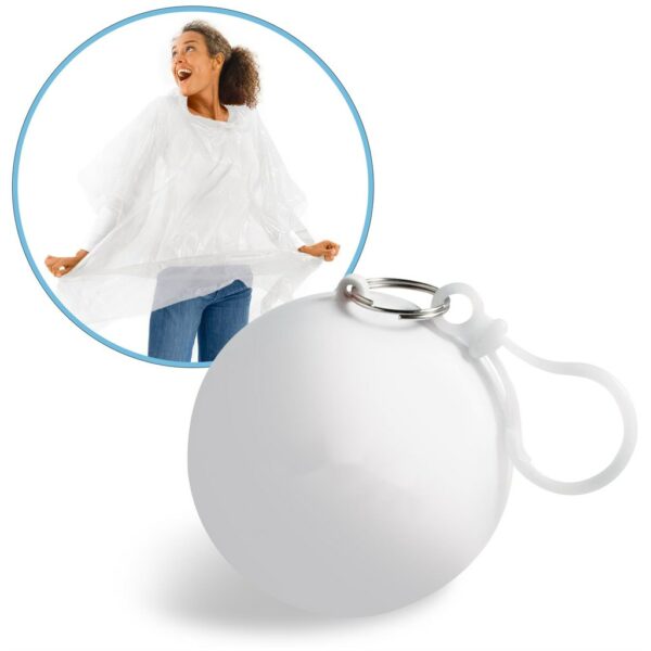 Bubble Poncho - white (Gift-9215)