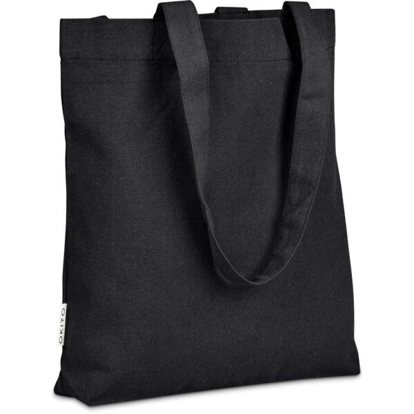 Okiyo Kyanbasu Recycled Canvas Shopper - black (OK-470)