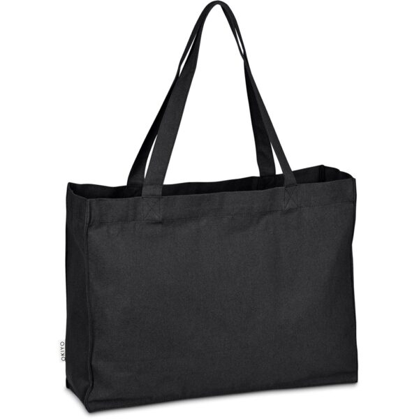 Okiyo Subarashi Recycled Canvas Tote - black (OK-471)