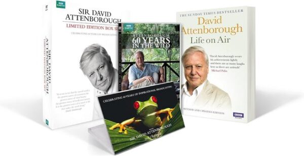 Attenborough: 60 Years In The Wild (DVD+Book) - Limited Edition