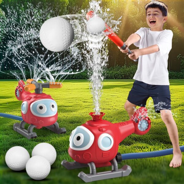 Helicopter Baseball Spray Toy (RGS2068)