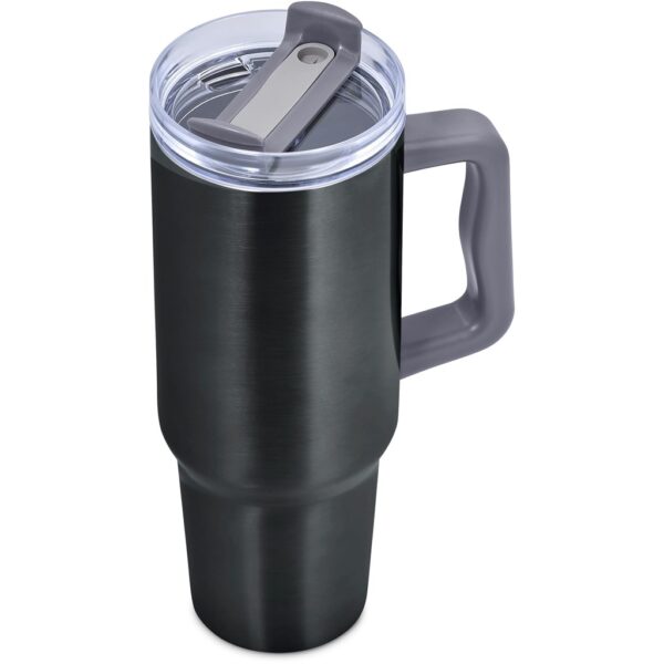 Kooshty Big Kahuna Luxe Stainless Steel Vacuum Mug, 1.2 Litre - dark grey (KS-280)