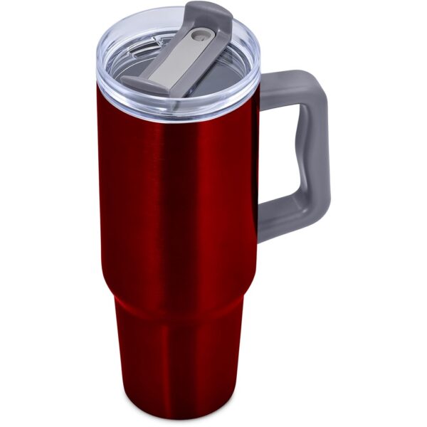 Kooshty Big Kahuna Luxe Stainless Steel Vacuum Mug, 1.2 Litre - red (KS-280)