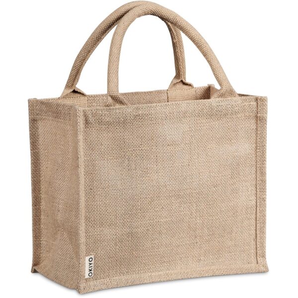 Okiyo Miyag Midi Jute Gift Bag - natural (OK-486)