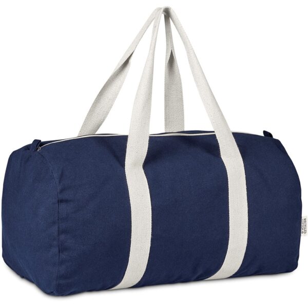 Okiyo Supotsu Recycled Canvas Sports Bag - navy (OK-473)